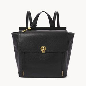 Amelia leather backpack